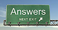 Answers Sign